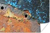 MuchoWow® Poster Rost - Retro - Metall 120x80 cm - Bilder Produktbild-Vorschau 1