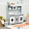 Dreamade Spielküche aus Holz mit Licht & Sound, Spüle, Produktbild-Vorschau 1