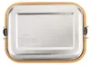 Herbertz Edelstahl Lunch Box Mit Trenner Und Bambus-Deckel Produktbild-Vorschau 3