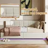 INONEFT Polsterbett 90x200cm mit LED und USB, Jugendbett Produktbild-Vorschau 9