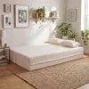 COSTWAY Schlafsofa, Boneless Sofa Bett mit 2 Bequemen Produktbild-Vorschau 9