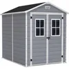 Abri Jardin Resine - Premium 86 Dpf- 3,75M² - Gris Voir les images du produit 1