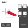 Dalsys Fliesen Nivelliersystem 1mm Set: 1000 Laschen & 300 Produktbild-Vorschau 2