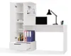 Schreibtisch + Bücherregal Set COSMO WHITE Produktbild-Vorschau 7