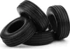 4 Stücke RC Kleine Gummireifen Rad Reifen für Tamiya Produktbild-Vorschau 2