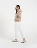 Damen Übergangsjacke - Kurze Jacke mit Kapuze Größe M - Produktbild-Vorschau 10