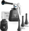A cleaning gun with accessories displayed on a white background. Voir les images du produit