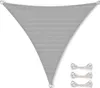 Sonnensegel HDPE Dreieck 5x5x5 hellgrau High Density Produktbild-Vorschau 1