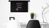 MuchoWow® Wandteppich Wandbehang Zitate - 'Essen ist gut, Produktbild-Vorschau 4