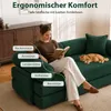 HOOLAMYIE 6-in-1 Modulares Schlafsofa aus Cord, Klappbares Produktbild-Vorschau 8