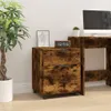 vidaXL Mobiler Aktenschrank mit Rollen Räuchereiche Produktbild-Vorschau 2