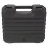 A black plastic case for a tool, shown from the front. Produktbild-Vorschau