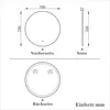 LED Badspiegel Rund 70cm mit Beleuchtung Badezimmerspiegel Produktbild-Vorschau 7