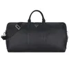 A black duffel bag is shown against a white background. Produktbild-Vorschau