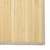 Tappeto rettangolare naturale chiaro 60x200 cm in bambù Anteprima dell’immagine prodotto 6