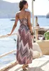 LASCANA Midikleid mit sommerlichem Print und Schlitz, Produktbild-Vorschau 4