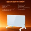 Radiateur convecteur Eikuavons, 2000W, blanc, avec Voir les images du produit 3