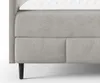 Hotelová manželská postel 140x200 NEWSOMS 2 - ecru + topper Náhled obrázku produktu 7