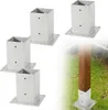 Faziango Aufschraubhülse 90x90 mm Pfostenträger, 4er Set Produktbild-Vorschau 1