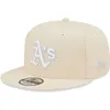 New Era Snapback Cap Oakland Patch, 9Fifty Creme Hellblau Produktbild-Vorschau 1
