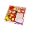 Tooky Toy Obstkiste aus Holz mit Schnittobst, 21-teilig Produktbild-Vorschau 4