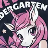 Kinder T-Shirt Mädchen mit Einhorn Motiv und Spruch Bye Bye Produktbild-Vorschau 5