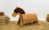 Holzpferd Lutz - 50cm Sitzhöhe - Zwergpony, unlasiert mit Produktbild-Vorschau 3