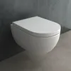 Alpenberger Hänge WC Spülrandlos Toilette | Keramik Wand WC Produktbild-Vorschau 1