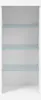 Příborník s LED osvětlením bílý 41x37x100 cm Náhled obrázku produktu 6