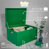 Creative Deco XXL Caja grande de madera verde para Vista previa de la imagen del producto 4
