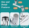 ASKSA Spritzfilterhahn 1080 Grad Drehbarer Wasserhahn Produktbild-Vorschau 4