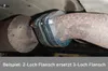 HJS Auspuffflansch 82 00 7050 passend für MERCEDES-BENZ CLK Produktbild-Vorschau 2