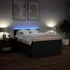 Boxspringbett mit Matratze Schwarz 140x190 cm Stoff, Produktbild-Vorschau 4