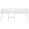 vidaXL Kinderbett ohne Matratze Weiß 90x190 cm Massivholz Produktbild-Vorschau 5