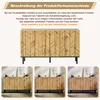 Merax Sideboard mit 3 Türen aus Spanplatte, Kommode mit Produktbild-Vorschau 12