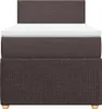 Boxspringbett mit Matratze Dunkelbraun 90x200 cm Stoff Produktbild-Vorschau 6