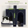 Árbol para gatos con hamaca, de 45 x 40 cm, ideal para Vista previa de la imagen del producto 3