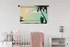 MuchoWow® Wandteppich Wandbehang Meer - Surfen - Sonne - Produktbild-Vorschau 2