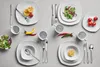 Kombiservice 16-teilig - für 4 Personen - Weiß - Porzellan Produktbild-Vorschau 2