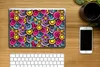 MuchoWow® Laptop Aufkleber Sticker Cover Diagramm - Hippie Produktbild-Vorschau 2