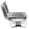 HCB Chafing dish - 3 x 1/3 GN - Edelstahl - 8073 Produktbild-Vorschau 4