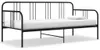 vidaXL Rám rozkladacej pohovky čierny kovový 90x200 cm Náhľad obrázku produktu 7