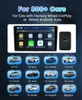 A marketing image showcasing a Carlinkit TBOX LITE S adapter and its compatibility with various car brands. Produktbild-Vorschau