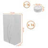 Set di lanterne luminose comprendente 16 candeline con 10 Anteprima dell’immagine prodotto 2