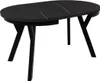 Esstisch ARI Rund 90-190 cm Ausziehbar Marmor San Sebastian Produktbild-Vorschau 1