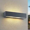 Arcchio Außenwandlampe LengoE27, 38 cm, anthrazit, E27, Produktbild-Vorschau 2