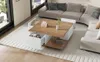Sweiko 70 x 70 x 31.5cm Table basse à 3 tiroirs,table basse Voir les images du produit 6