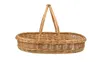 Ovales Tablett aus Weide 48 cm Produktbild-Vorschau 2