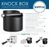 Kaffeeabklopfbox, schwarze Espressoabklopfbox mit Produktbild-Vorschau 5