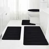 Zvmxot 4-teiliges Badezimmerteppich-Set, Memory Produktbild-Vorschau 5